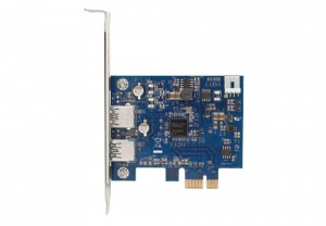 Trust SuperSpeed 2 Port USB 3.0 PCI Express Card вид сверху