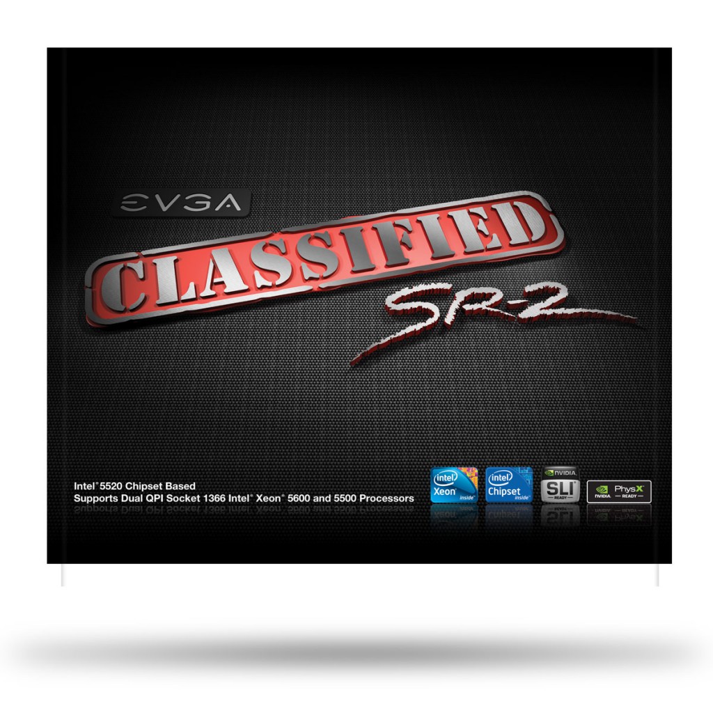 Фирменное лого EVGA Classified Super Record 2