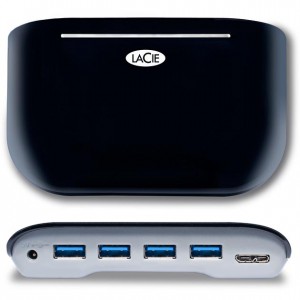 Хаб LaCie USB 3.0 Hab4 - вид сверху