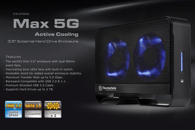 Корпус Thermaltake Max 5G USB 3.0 - коробка