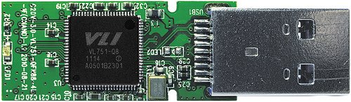 Прототип "флешки" на базе контроллера VIA VL751