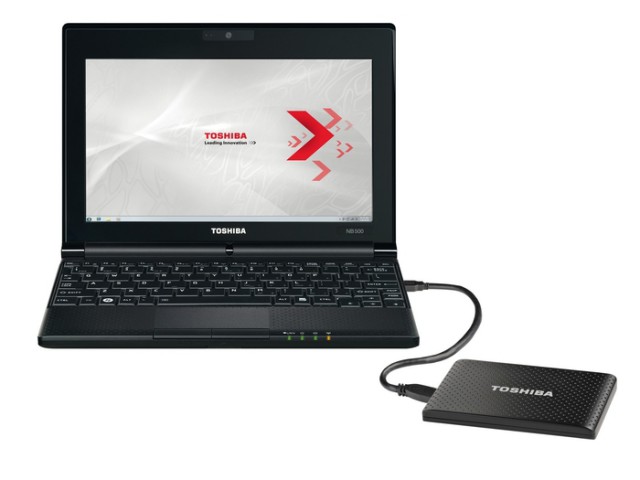 Диски Toshiba STOR.E Partner отлично сочитаются с ноутбуками NB500